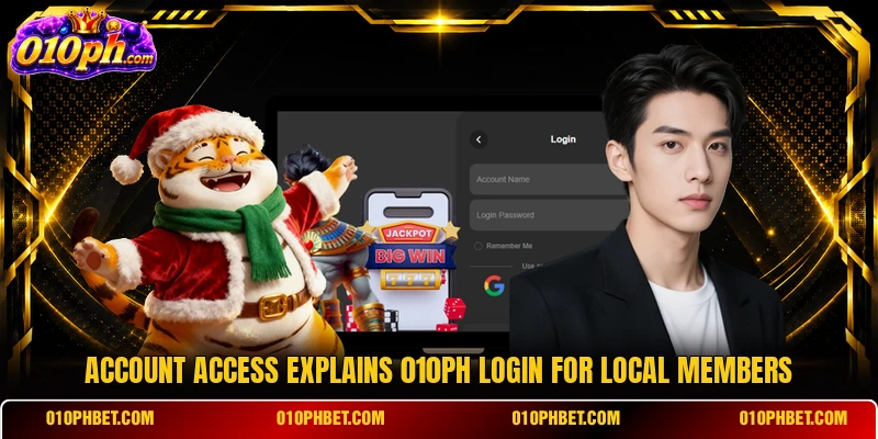 Account access explains 010PH login for local members