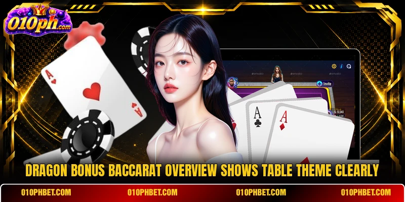 Dragon Bonus Baccarat overview shows table theme clearly