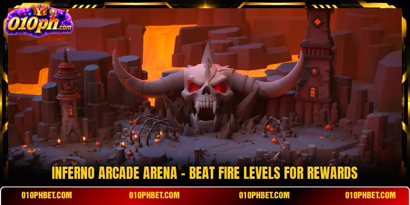 Inferno Arcade Arena - Beat Fire Levels For Rewards