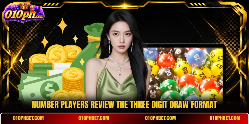 Number players review the Three Digit Draw format